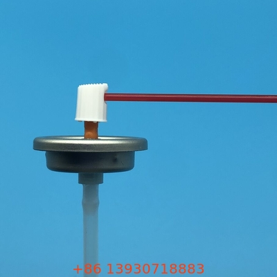 Precision Fuel Injector Cleaner Aerosol Spray Valve With Chemical-Resistant Gasket