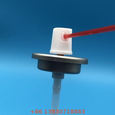 Carburetor Cleaner Spray Valve Compatible With High-Solvent Chemical Formulations