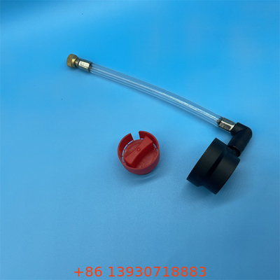 Portable Tire Inflator Valve with Digital Pressure Gauge - Convenient and Versatile