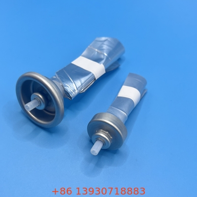 Eco Friendly Cylinder Silver Aerosol Bag Valve with Leak Free Seal