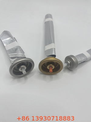 Precision Male Bag on Valve for Cosmetic Mists with Adjustable Spray Patterns