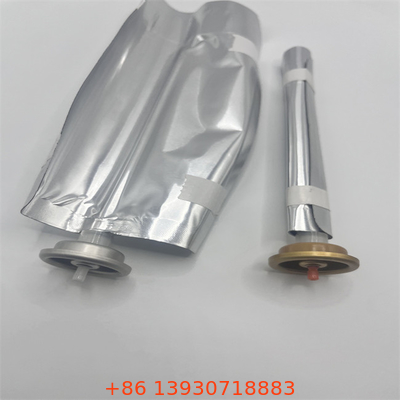 Eco Friendly Silver Cylinder Bag On Valve Aerosol With Leak Proof Seal And Wide Temperature Range