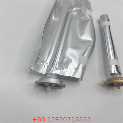 Customized Capacity Silver Valve Bag Aerosol For Pressure Cylinder Packaging