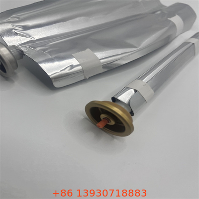 Silver Controlled Valve Bag / Valve On Bag Good Sealing Pressure Eco Friendly Temperature Protection