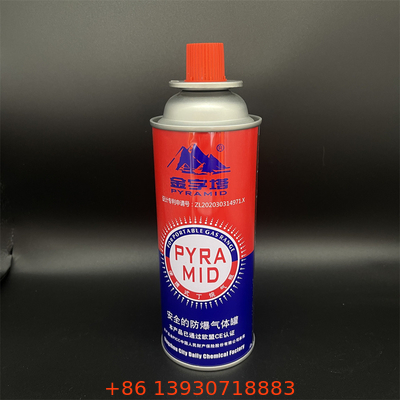 High-Efficiency Butane Canister for Portable Heaters and Grills | 8oz Fuel Supply for Outdoor Use