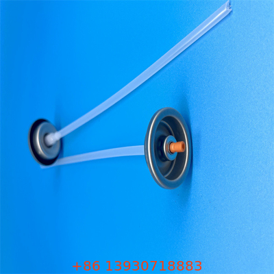 Stainless Steel Spring MDF Stethoscope Activator Valve Kit With Clear Lacquered Tinplate Mounting Cup