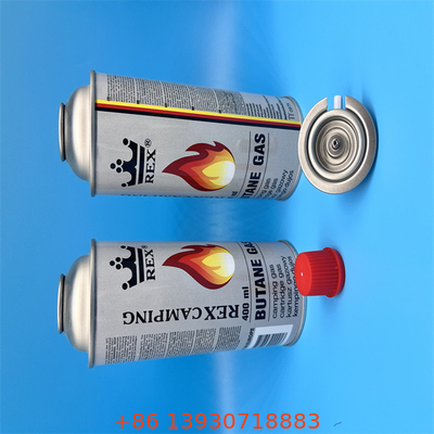 Butane Stove Valve with Red Safety Cover for Portable Camping Stoves