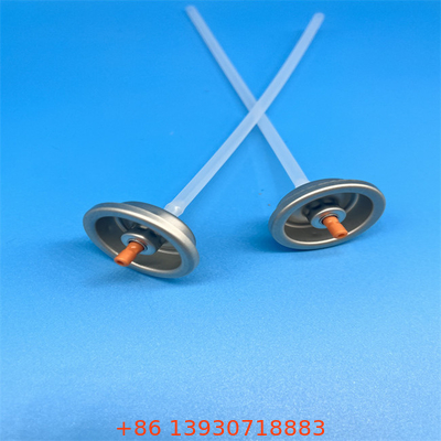 One Inch MDF Kit Activator Valve with Mounting Cup Down Dimples Stainless Steel and Plastic
