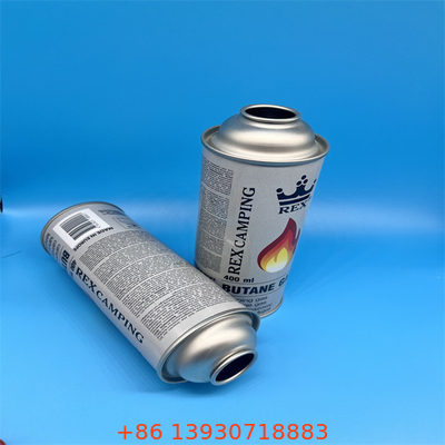 BBQ Tinplate Butane Gas Tank with Tinplate Material