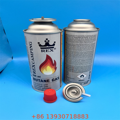 Premium Refillable Butane Gas Canister for Outdoor Cooking and Portable Stoves with Leak-Proof Safety Valve