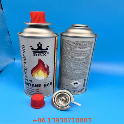 Premium Refillable Butane Gas Canister for Outdoor Cooking and Portable Stoves with Leak-Proof Safety Valve