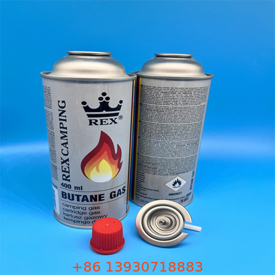 Premium Refillable Butane Gas Canister for Outdoor Cooking and Portable Stoves with Leak-Proof Safety Valve