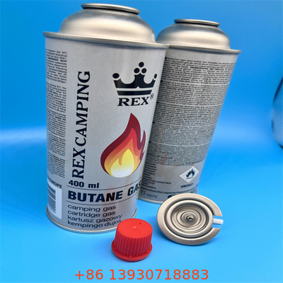 65 X 158 Mm Butane Gas Canister for Outdoor Cooking Equipment