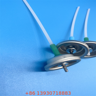 Metered Aluminum Aerosol Valve Button Actuator Mist Spray Silver Can