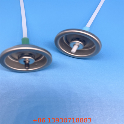 Metered Aluminum Aerosol Valve Button Actuator Mist Spray Silver Can