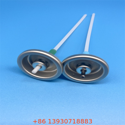 Metallic Silver Aluminum Aerosol Valve Button Actuator Free Samples