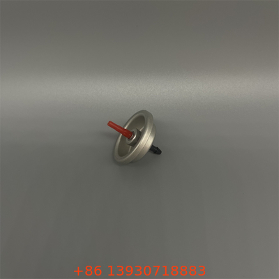 Red Butane Gas Lighter Refill Valve with Stainless Steel Spring and Inverted Housing