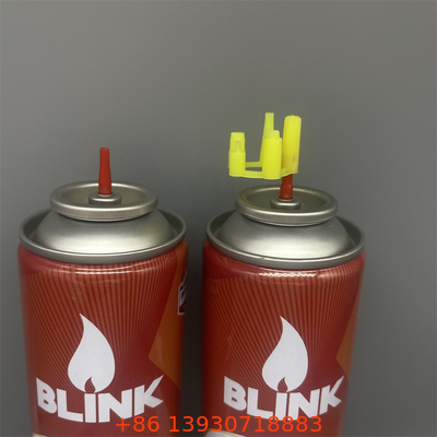 Short Lead Time and Metal / Plastic Refill Valve for Gas Lighter