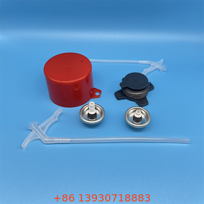 Compact Foam Gun Valve with Straw - Efficient Insulation Tool for DIY Projects - Easy to Use, Reliable Performance