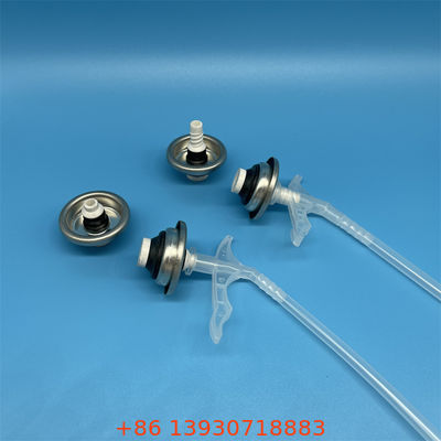 Industrial-Grade Dispensing Valve with Straw Attachment PU foamspray valve