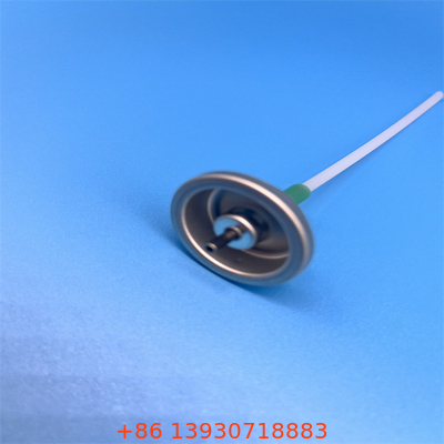 Metered Silver Aerosol Valve Mist Spray Pattern Free Sample Available 50/75/100/120/150/200mcl