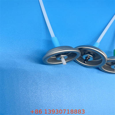 Aluminum Silver Metered Aerosol Valve with Precise 50-200mcl Spray Rate Control
