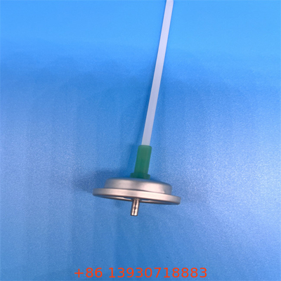 Aluminum Silver Metered Aerosol Valve with Precise 50-200mcl Spray Rate Control