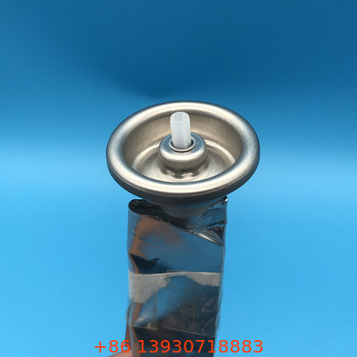 Customized Plastic Valve Bag Aerosol with Silver Cylinder Shape