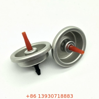 Red Butane Gas Lighter Refill Valve with Stainless Steel Spring and Inverted Housing