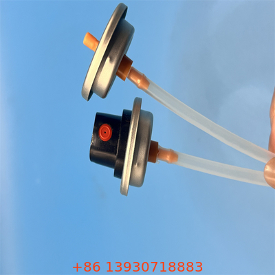 Metallic Spray Paint Valve with Stainless Steel Spring for Single or Double Orifice