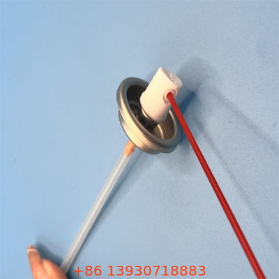 Dual Orifice Aerosol Valve Stainless Steel Spring Spray Paint Component for DIY projects