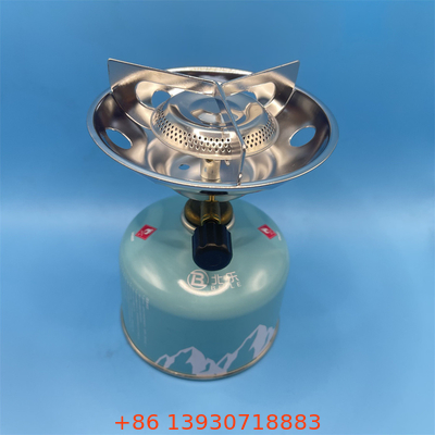 Portable Gas Camping Stove with Piezo Ignition - Reliable and Convenient Cooking Companion for Outdoor Enthusiasts