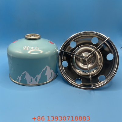 Compact Steel Gas Cooker for Camping and Travel Portable Mini Burner Stove