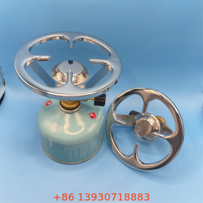 Portable Steel Mini Burner Gas Cooker for Outdoor Cooking Compact Camping Stove