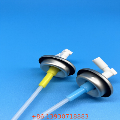 Aluminum Universal Button Actuator Metered Aerosol Valve Mist Spray Pattern Free Samples
