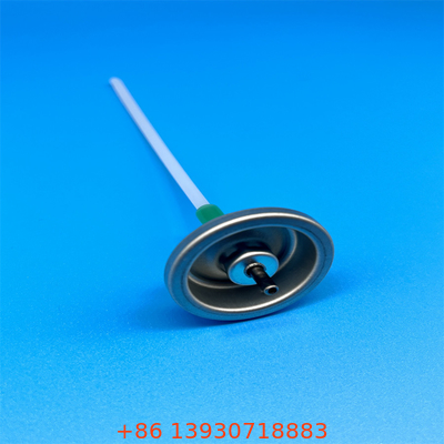 Universal Metered Aerosol Valve Spray Rate 50-200mcl Gasket Seal Silver Actuator Free Samples