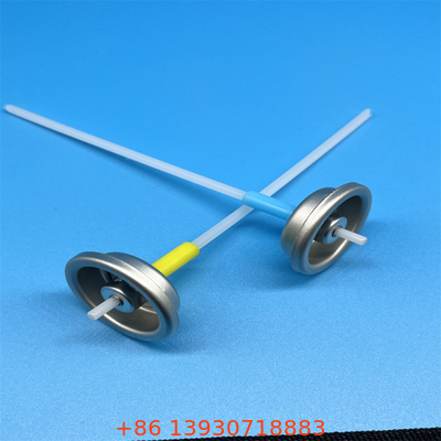 Aluminum Universal Button Actuator Metered Aerosol Valve Mist Spray Pattern Free Samples