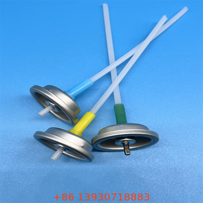 Precise Silver Metered Aerosol Valve For Consistent 50-200mcl Spray Rate