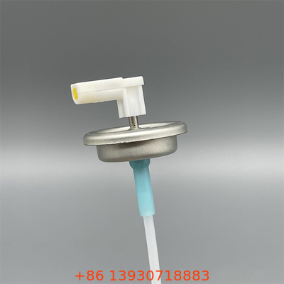 Versatile One - Inch Metal Stem Metered Valve Air freshener metered valve with L shape actuator