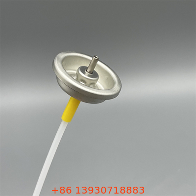 Versatile One - Inch Metal Stem Metered Valve Air freshener metered valve with L shape actuator