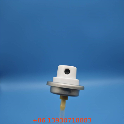 Premium Silky-Mist Antiperspirant Spray Valve for Luxury Personal Care Brands with Tactile Actuator and Omni-Directional Spray Technology
