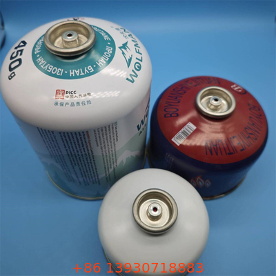 Versatile Cartridge Gas Tin Can  Multi  Purpose Use for Different Gases