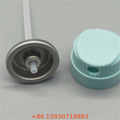 Sunscreen Aerosol Valve for Cosmetic Spray Use – Skincare Packaging Solution with Actuator – Continuous Mist Dispenser for UV Protection