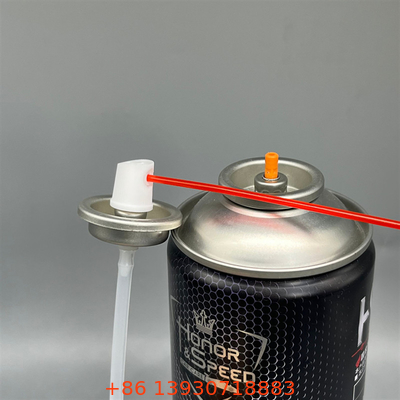 Compact WD-40 Lubricant Valve for Automotive Maintenance with Quick-Connect Fittings