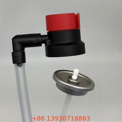 Innovative Tire inflator valve actuator for DIYers with adjustable air flow