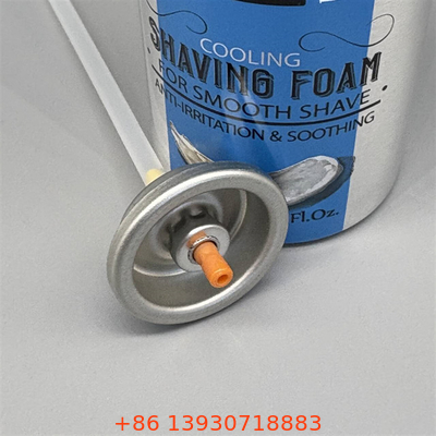 Precision Shaving Foam Valve for Men's Grooming with Ergonomic Design