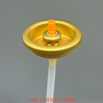 Versatile Deodorant Body Spray Valve with Nozzle for Cosmetic and Personal Care with Uniform Dispensing Performance