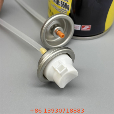 Compact Foam Cleaner Valve for Travelers with Leak-Proof Design
