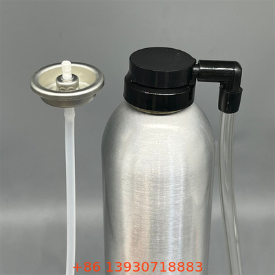 Compact Ergonomic Tire Inflator Valve Actuator for Portable Air Pumps with Quick-Connect Coupling