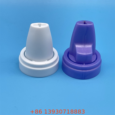 One Inch Inverted Gold Aluminum Aerosol Valve System for Premium Hair Mousse